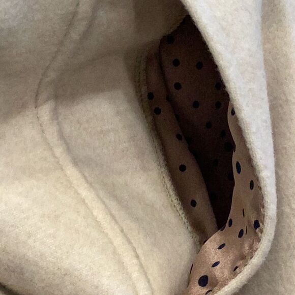 Anthropologie Evaline Textured Coat Natural Sz 8 - Picture 14 of 16